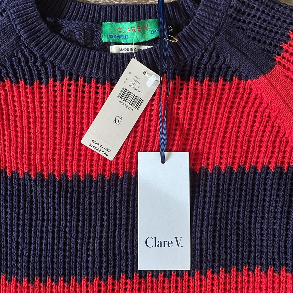 NWT Clare V sweater - Picture 2 of 8